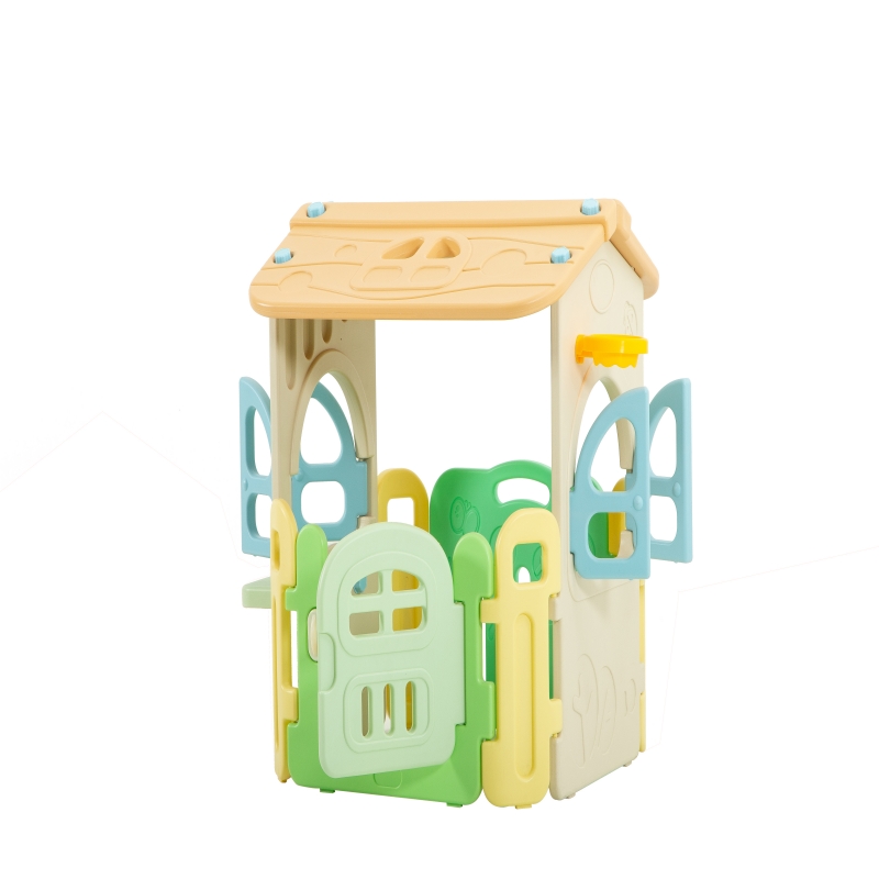 Small kids garden indoor playhouses/colorful plastic play house /outdoor children's playing house